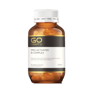 Vitamin B Complex: GO Healthy Pro Activated B Complex