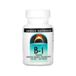 Vitamin B1: Source Naturals Vitamin B-1 Thiamin