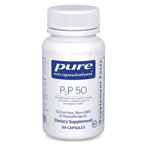 Pure Encapsulations P5P 50 (activated vitamin B6)