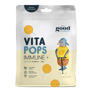 Vitamin C: The Good Vitamin Co. Vita Pops Immune +