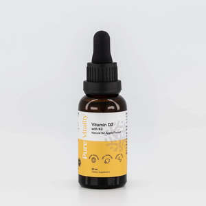 Vitamin D: Pure Vitality Vitamin D3 with K2 Drops