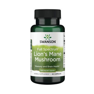 Swanson Lion's Mane Mushroom - Full Spectrum