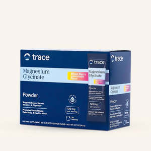 Magnesium: Trace Minerals Magnesium Glycinate Powder Stick Packs