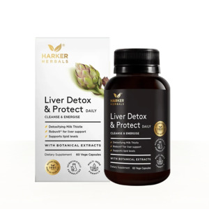 Harker Herbals: Harker Herbals Daily Liver Detox & Protect