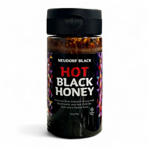 Neudorf Black: Hot Black Honey 250g - Sophisticated Sweet Heat