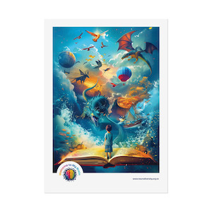 Welcome to My Brain (Imagination) Poster NIE Project