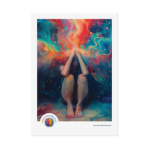 Welcome to My Brain (Brainwaves) Poster NIE Project