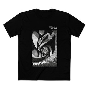 Products: Welcome to My Brain (Maze) Men's Staple Tee NIE Project