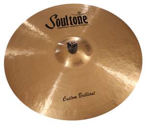 Cymbals: Soultone Custom Brilliant 21" Ride