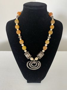 Products: 3 Ring Sterling Pendant - Naga By Nevara