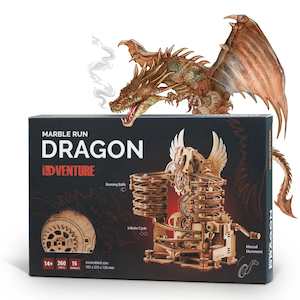 3D Jigsaw Puzzle: New Puzzle! Marble Run Dragon 3D Puzzle
