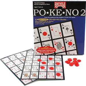 Standard Playing Cards: Bicycle Pokeno Board Game - Pokeno 2