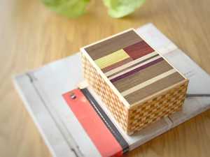 Puzzle Boxes: Japanese Handmade Puzzle Box -  4 Sun 18 Steps - Creative Yosegi