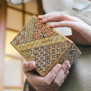 Japanese Handmade Puzzle Box - Knock Box 5 Steps
