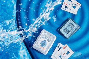 Hoyle Waterproof Clear Playing Cards