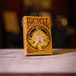 Gold Dragon Playing Cards