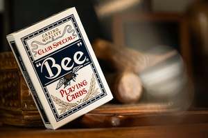 New Arrival: Bee Playing Cards (Available in red/blue)