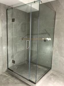 Shower box 1000mm by 1000mm brushed brass