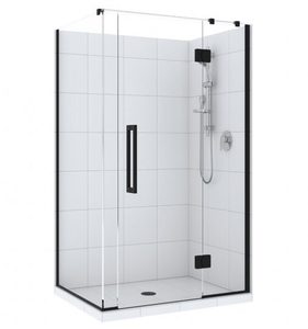 900mm x 900mm Set: Shower box 900mm by 900mm Chrome