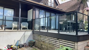 Aluminium post: Aluminium post balustrade system