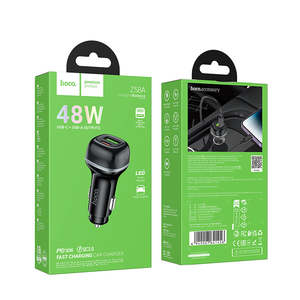 48W PD+QC Super Fast Car Charger (Z58A)
