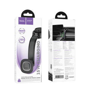 Hoco Car Accessory: 15W Magnetic Wireless Charging Phone Holder for Dashboard (HW31)