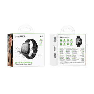 Hoco Accessory: Smart Watch w/ Call Feature, IP67 Waterproofing, 3~5 Days Battery Life (Y36)