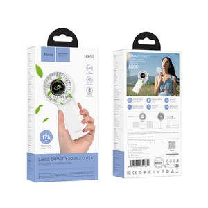 Portable High Speed Multi-Functional Electric Fan w/ 17 Hours, 5 Speed Adjustabl&hellip;