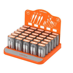 Vipfan Usb Cable: D9 Cable & Earphone Retail Set Pack with USB C to Lightning, USB C to USB C, Earhpones (D9)