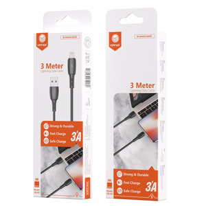 3A Fast & Safe Charge Cable w/ 2M & 3M (X5)