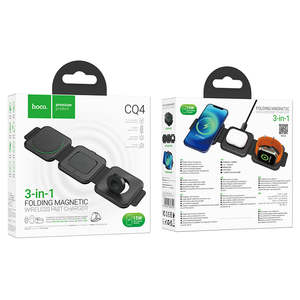 15W 3-in-1 Wireless Fast Charger with Foldable Compact Design (CQ4)