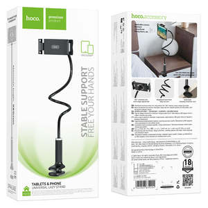 Indoor Holder Stand: Universal Lazy Stand for Phone and Tablet (HD10)