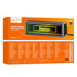 Hoco Audio: 20W Bluetooth Speaker with Matrix LED Light, FM/MicroSD/USB/Aux Inputs (HC40)