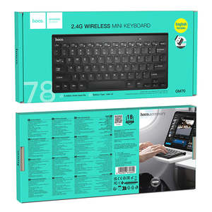 Hoco Accessory: Compact 2.4G Wireless Mini Keyboard (GM70)