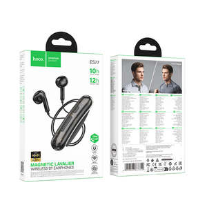 Magnetic Lapel Bluetooth Earphone with 12 Hours (ES77)