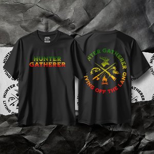 Products: Rasta Hunter G T-shirt - Hunter Gatherer