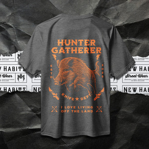 Products: Hunter G Knife Dept T-shirt - Hunter Gatherer