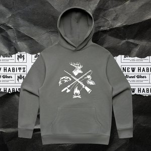 Hunter G01 Hoodie Midweight Cotton Fleece Hoodie by Hunter Gatherer - Hunter Gatherer