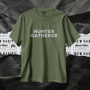 Products: Hunter G T-shirt Army Green - Hunter Gatherer