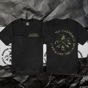 Hunter G Green Camo T-Fleece - Hunter Gatherer