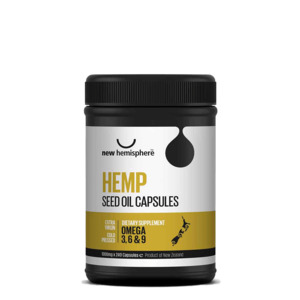 Products: Hemp Seed Oil Capsules 240s