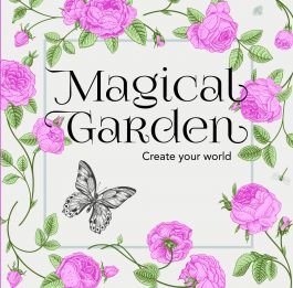 Products: Colouring In Book Mini - Magical Garden