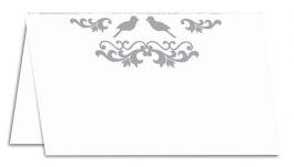 Products: Place Card-Love Birds