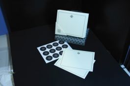 Products: Notelets-Silver Compass