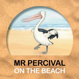 Mr Percival on the Beach