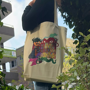Products: Māori Mermaid 2024 Bookshop Day Tote Booksellers NZ