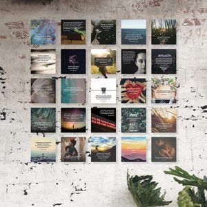 Products: Conversation starter cards with wisdom quotes