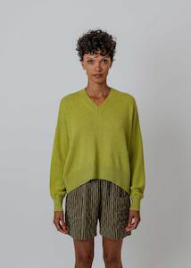 Top: Griddy Sweater | Melon