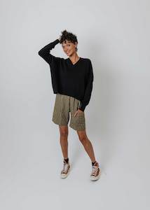 Top: Griddy Sweater | Jet