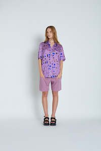 Top: Leisure Shirt | Violet Knucklebones